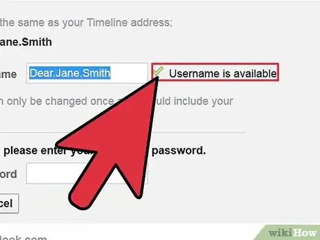 Imagen titulada Register a Facebook Username Step 9