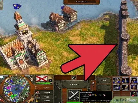 Imagen titulada Build Walls Efficiently in Age of Empires 3 Step 2