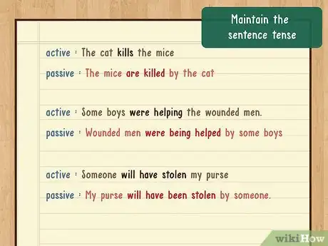 Imagen titulada Change a Sentence from Active Voice to Passive Voice Step 7