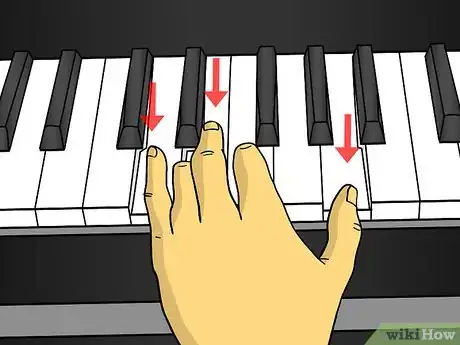 Imagen titulada Learn Many Chords on Piano Using Two Shapes and the Numbers 1 to 5 Step 8