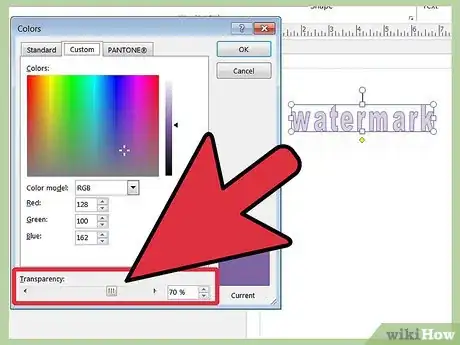 Imagen titulada Create Watermarks in Publisher Step 7