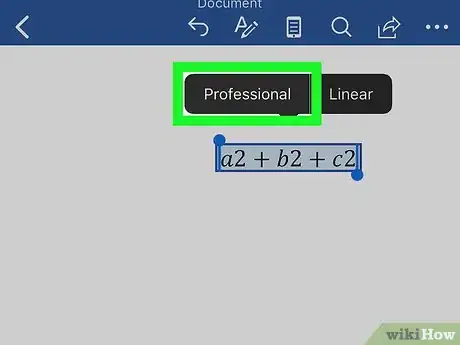 Imagen titulada Insert Equations in Microsoft Word Step 8