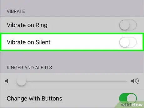 Imagen titulada Turn Off Vibrate on iPhone Step 5