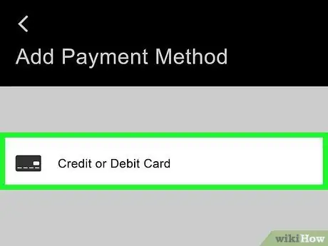 Imagen titulada Add a Credit Card to Uber Account Step 5