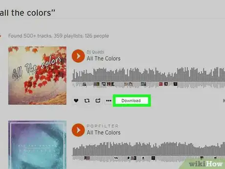 Imagen titulada Download Songs from SoundCloud Step 7