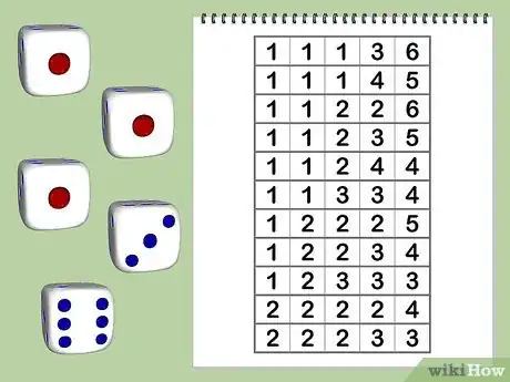 Imagen titulada Calculate Multiple Dice Probabilities Step 2