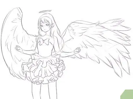 Imagen titulada Draw Anime Wings Step 7