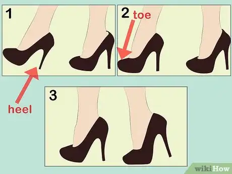 Imagen titulada Feel Comfortable in High Heels Step 10