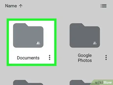 Imagen titulada Download a Google Drive Folder on Android Step 2