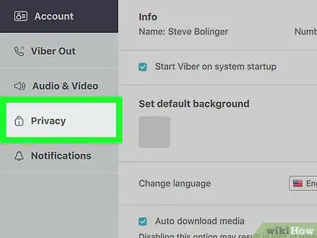 Imagen titulada Log Out of Viber on PC or Mac Step 4