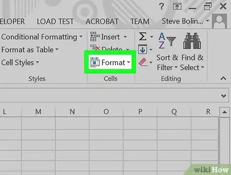 Imagen titulada Unhide Columns in Excel Step 4