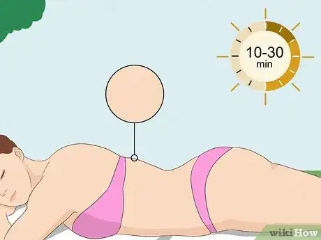 Imagen titulada How Much Sunlight Do You Need to Tan Step 1