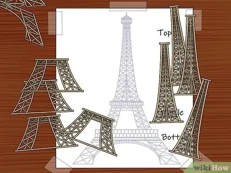 Imagen titulada Make an Eiffel Tower Step 16