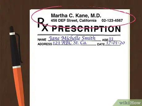 Imagen titulada Write a Prescription Step 2