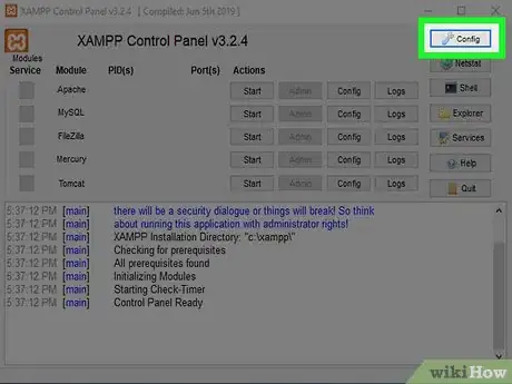 Imagen titulada Start XAMPP at Startup in Windows Step 2