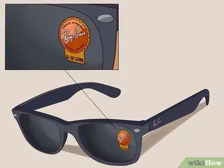 Imagen titulada Tell if Ray Ban Sunglasses Are Fake Step 14