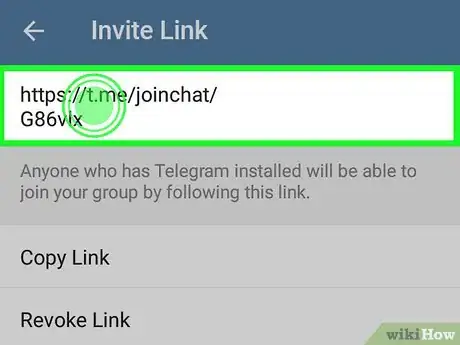 Imagen titulada Get Group Link on Telegram on Android Step 10