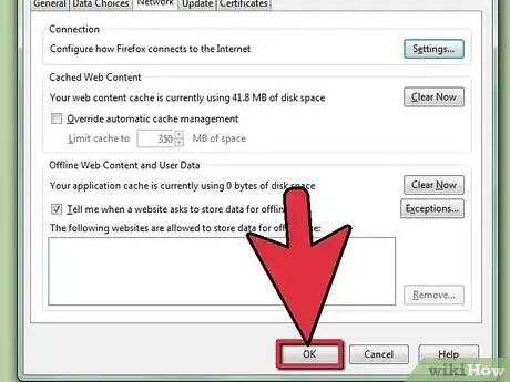 Imagen titulada Clear the Cache in Firefox Step 6