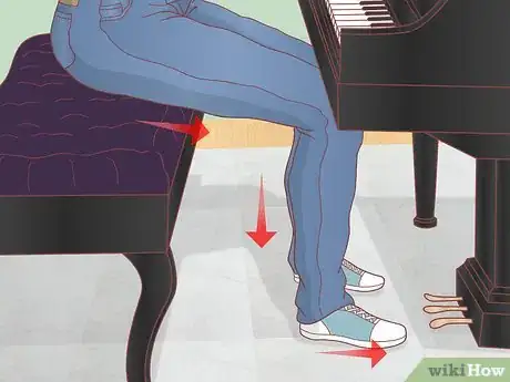 Imagen titulada Use Piano Foot Pedals Step 1