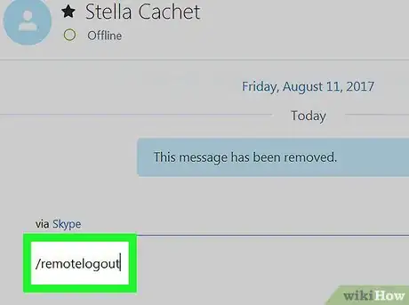 Imagen titulada Log Out from All Devices on Skype on PC or Mac Step 5