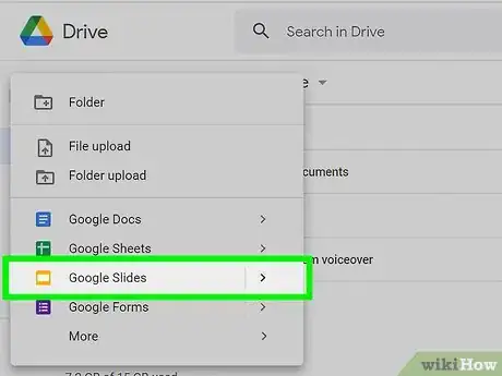 Imagen titulada Create a Presentation Using Google Slides Step 2