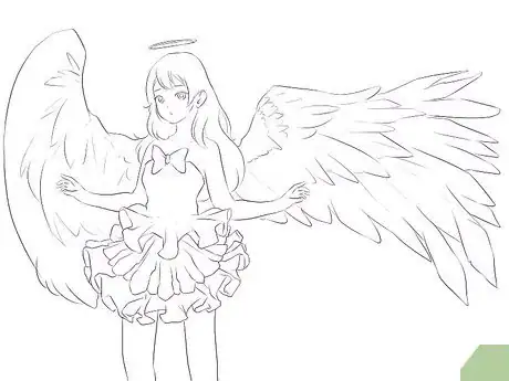 Imagen titulada Draw Anime Wings Step 8