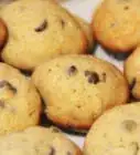 hacer galletas de plátano con chispas de chocolate