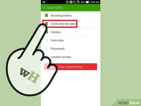 Imagen titulada Clear Your Browser's Cache on an Android Step 26