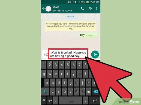 Imagen titulada Write in Italics on WhatsApp Step 9