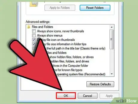 Imagen titulada Show Hidden Files in Windows 7 Step 22