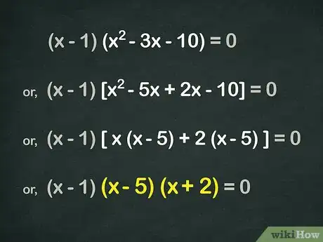 Imagen titulada Factor a Cubic Polynomial Step 11