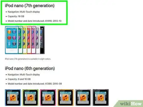 Imagen titulada Check Your iPod's Generation Step 10