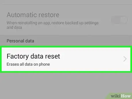 Imagen titulada Reset an Android Tablet Step 4