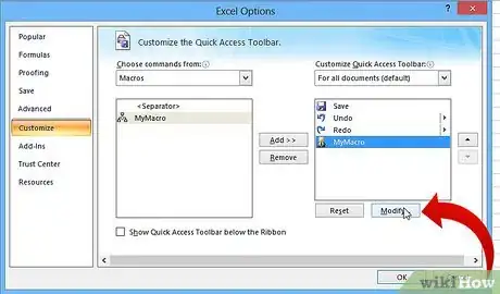 Imagen titulada Create a Custom Macro Button in Excel Step 20