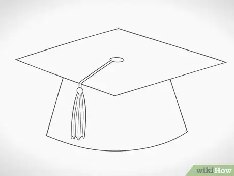 Imagen titulada Draw a Graduation Cap Step 7