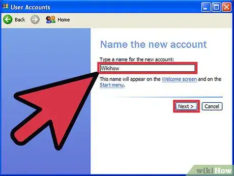 Imagen titulada Create a New User Account in Windows XP Step 5