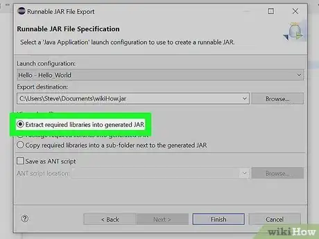 Imagen titulada Create an Executable File from Eclipse Step 7