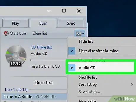 Imagen titulada Burn a CD Step 29