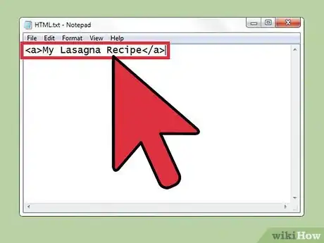 Imagen titulada Link Within a Page Using HTML Step 2