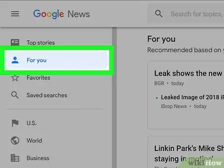 Imagen titulada Personalize Google News Step 5