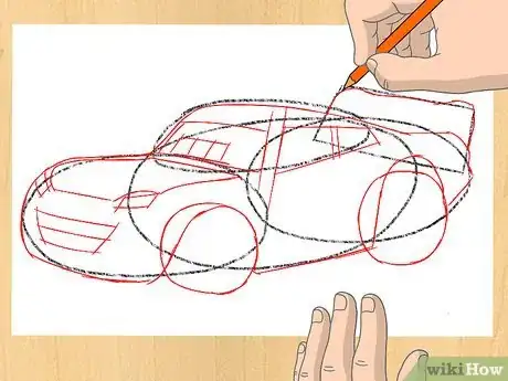 Imagen titulada Draw Lightning McQueen Step 2