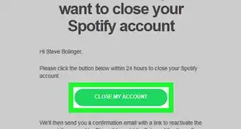 borrar tu cuenta de Spotify