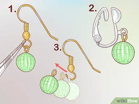 Imagen titulada Convert Pierced Earrings to Clip On Earrings Step 5