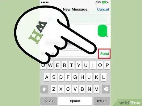 Imagen titulada Send Messages on an iPhone Step 5
