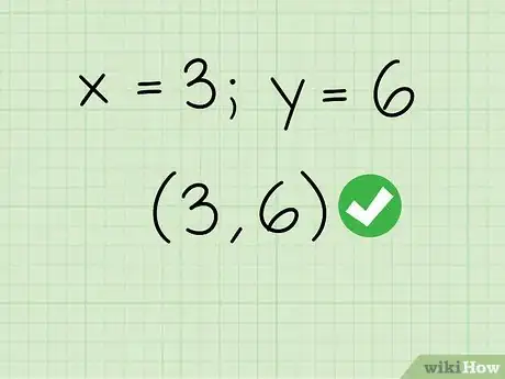 Imagen titulada Algebraically Find the Intersection of Two Lines Step 6