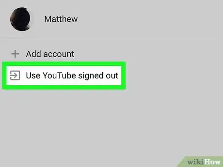 Imagen titulada Log Out of YouTube on iPhone or iPad Step 4