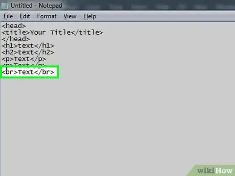 Imagen titulada Write an HTML Page Step 10