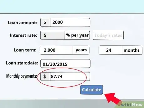 Imagen titulada Calculate Loan Payments Step 6