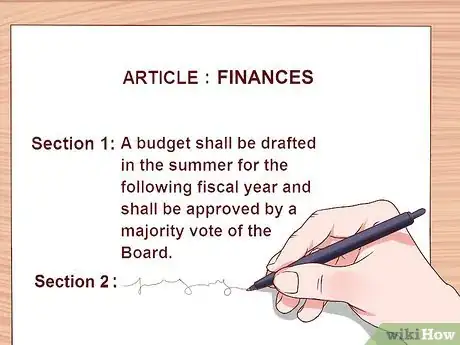 Imagen titulada Write Bylaws Step 17