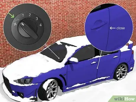 Imagen titulada Start a Car in Freezing Cold Winter Weather Step 1